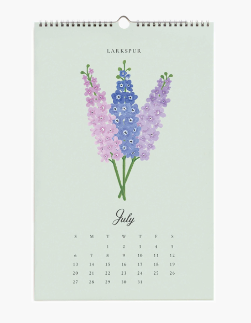 2025 Wall Calendar - Say it with Flowers