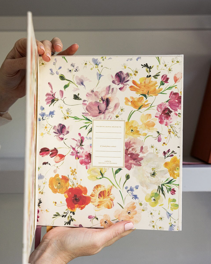 Bespoke Recipe Journal - Ranunculus