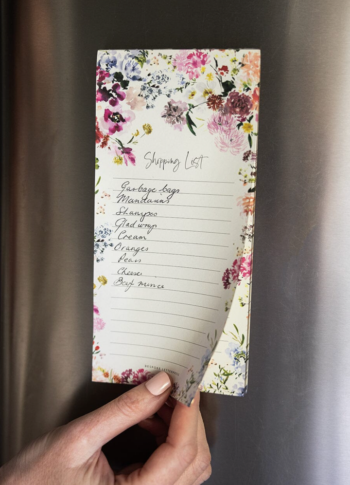 Bespoke Shopping List - Wildflowers