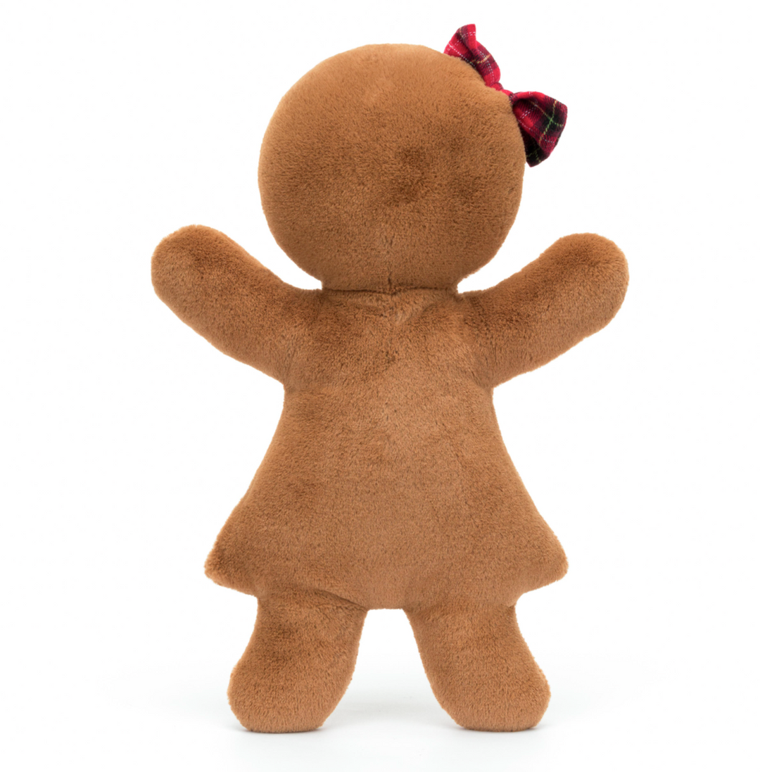 Jellycat Jolly Gingerbread Ruby Large