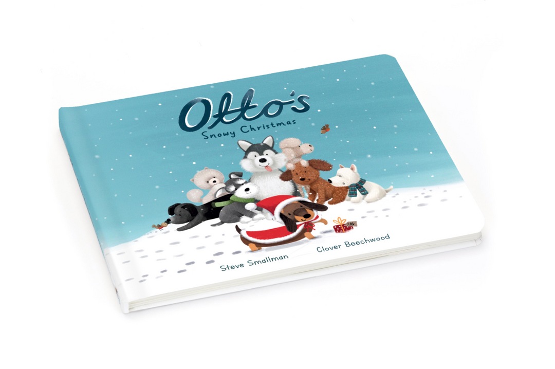 Jellycat Otto’s Snowy Christmas Book (Winter Warmer Otto)