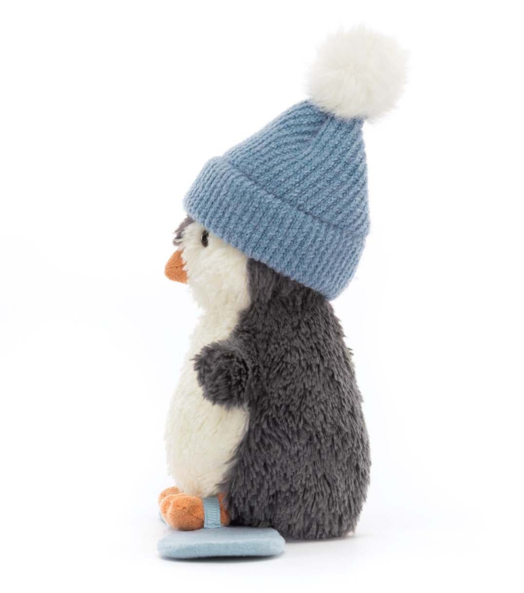 Jellycat Peanut Penguin Snowboarding Small