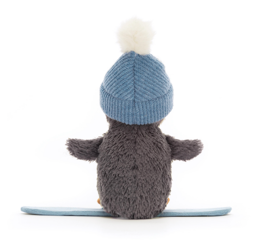 Jellycat Peanut Penguin Snowboarding Small