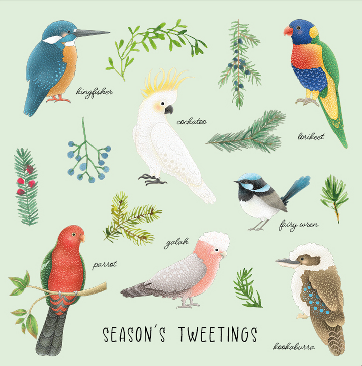 CMRI Christmas Cards - Australian Birds