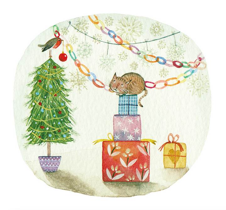 CMRI Christmas Cards - Curious Cat