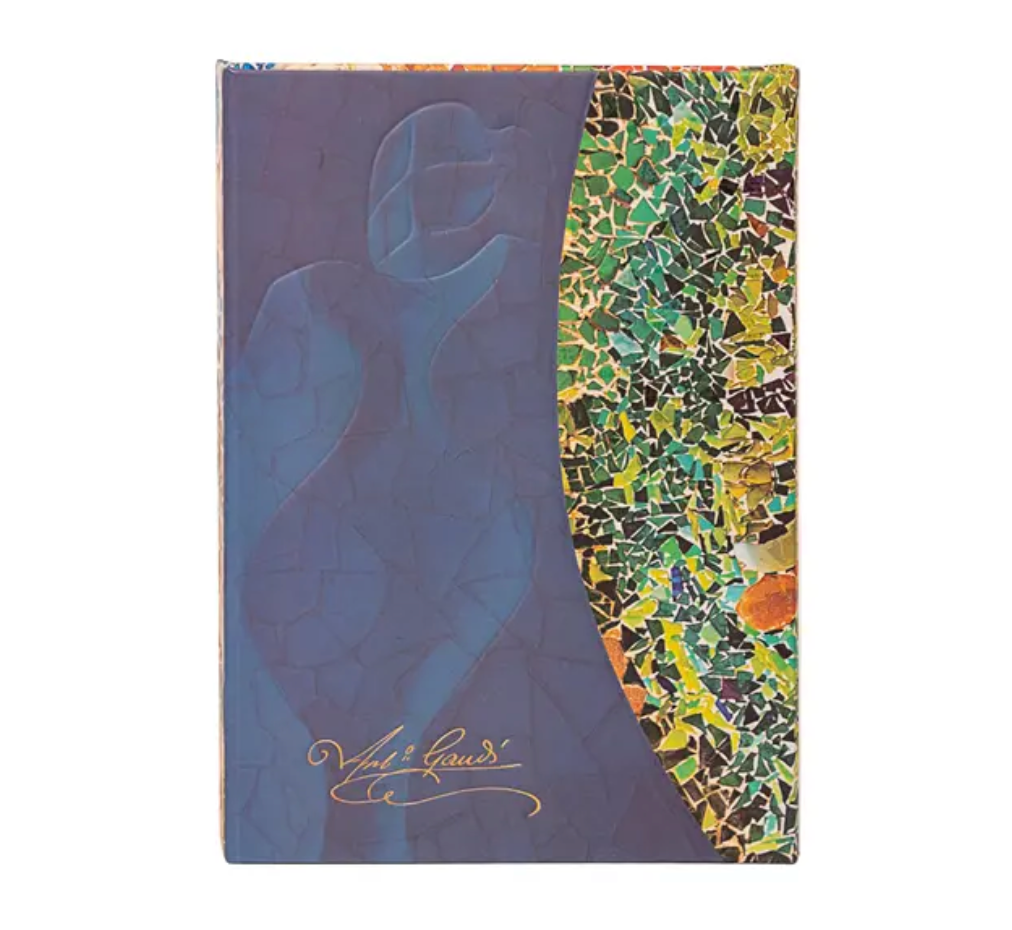 Hard Cover Journal - Gaundi's Sun, Gaudi's Mosaics