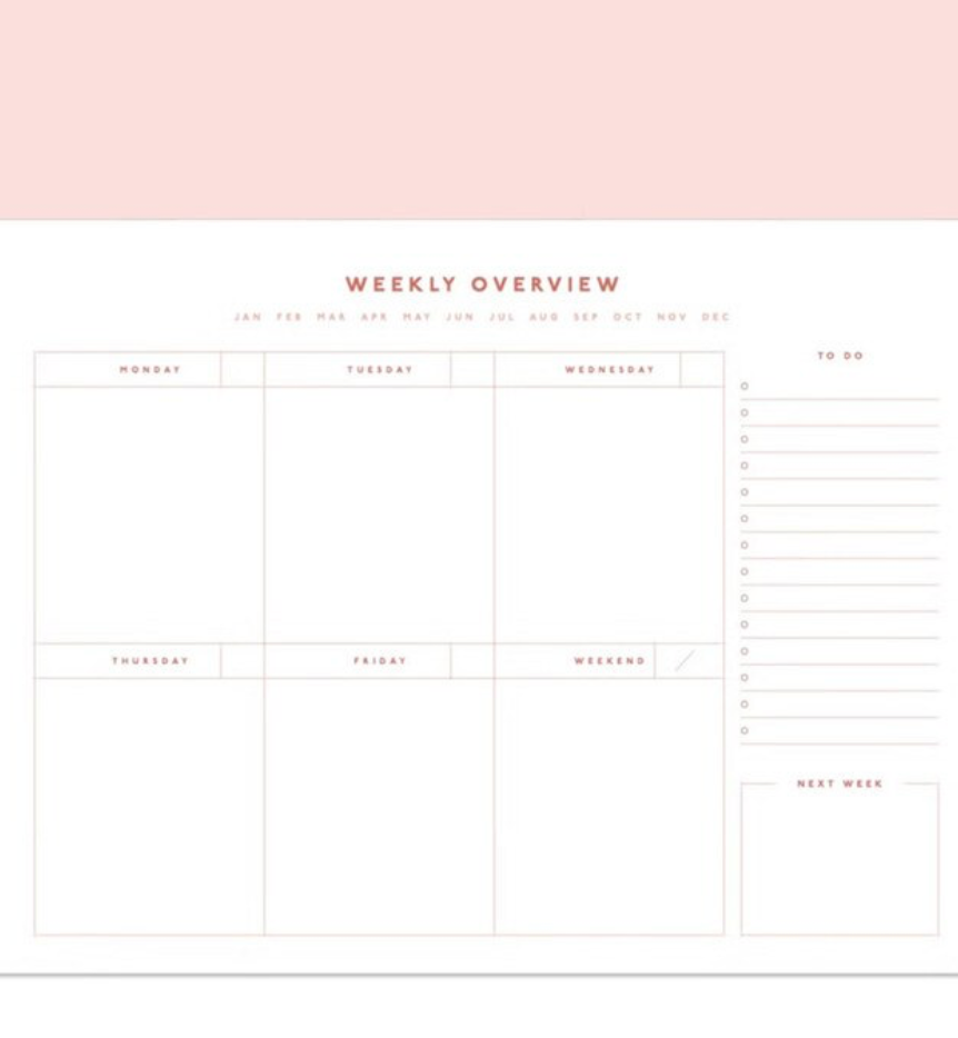 Papier Desk Planner - Growth - A5 Multicolour