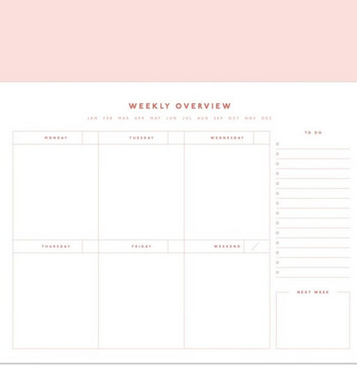 Papier Desk Planner - Growth - A5 Multicolour