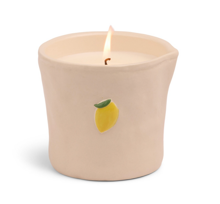 Bistro Ceramic Candle Meyer Lemon - Tangerine & Strawberry