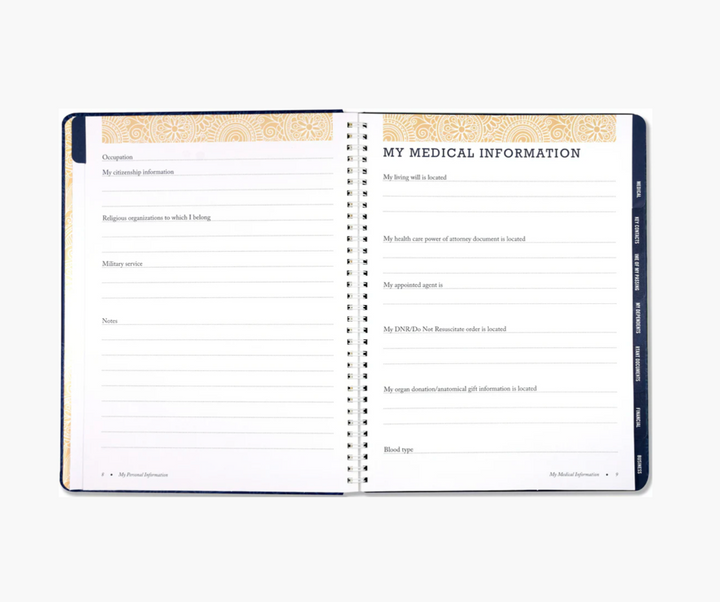 Peace of Mind Planner