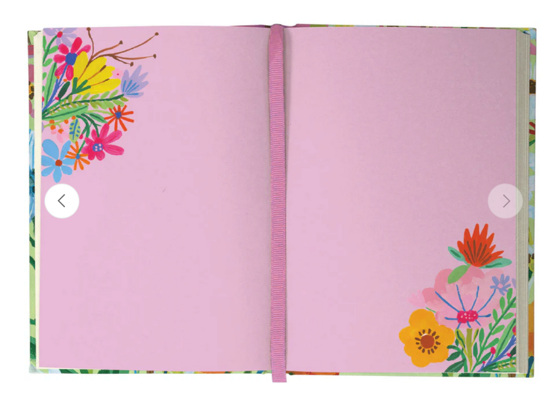 Roger La Borde - Illustrated Journal - Flower Field