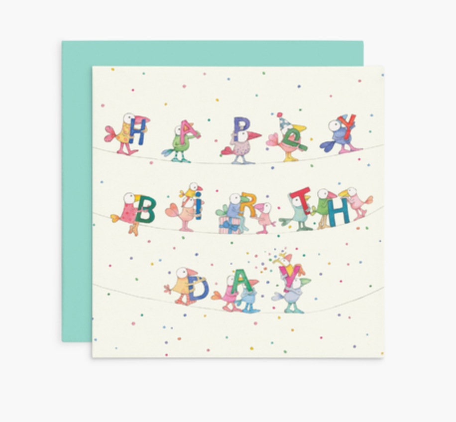 Twigseeds Card - Happy Birthday Cake