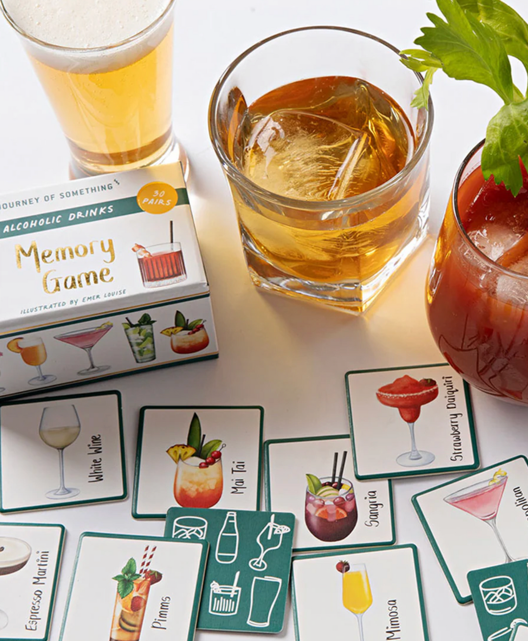 Memory Game - Alcoholic Drinks