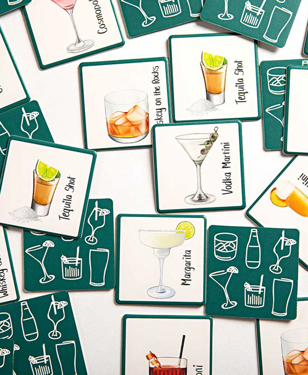 Memory Game - Alcoholic Drinks