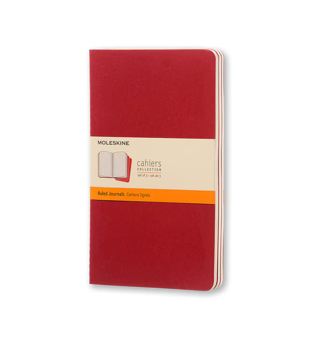 Moleskine Large Cahier Notebook Set of 3