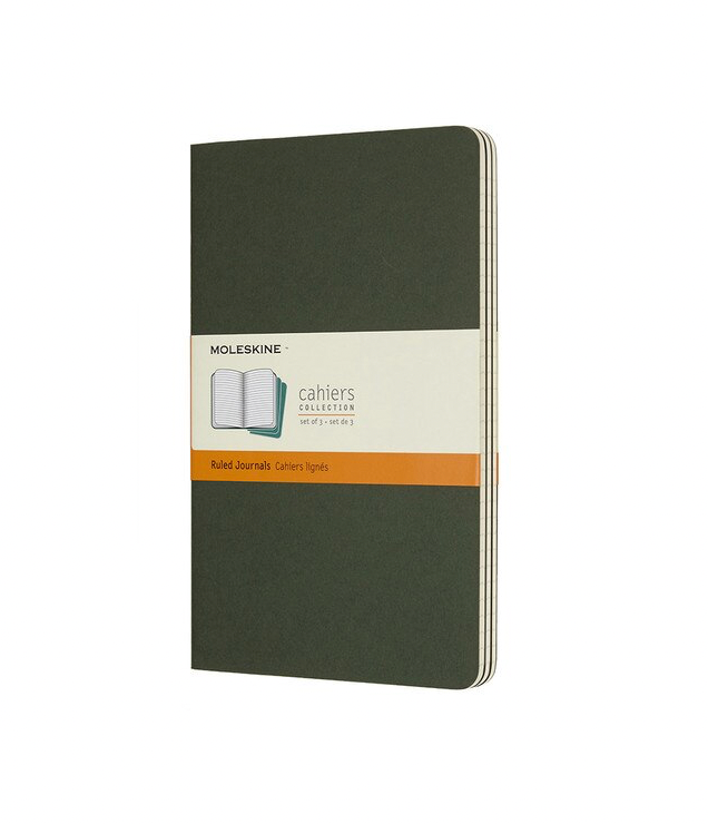 Moleskine Large Cahier Notebook Set of 3