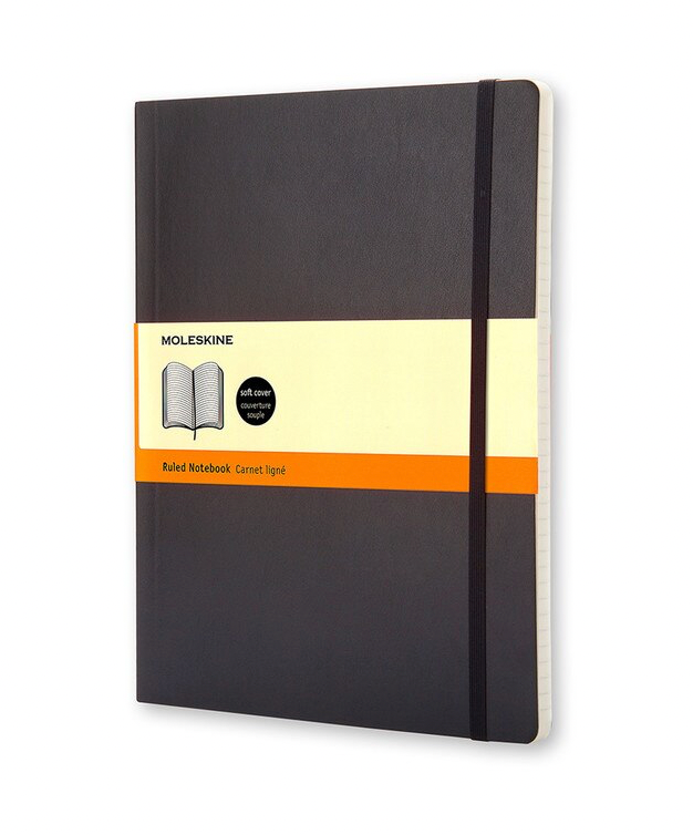 Moleskine Extra Large Classic Soft Cover Notebook