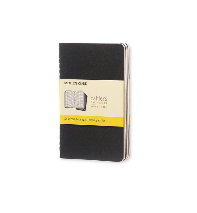 Moleskine Pocket Cahier Notebook Set of 3