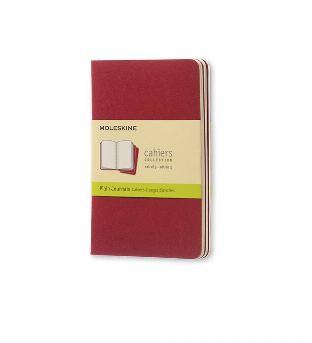 Moleskine Pocket Cahier Notebook Set of 3