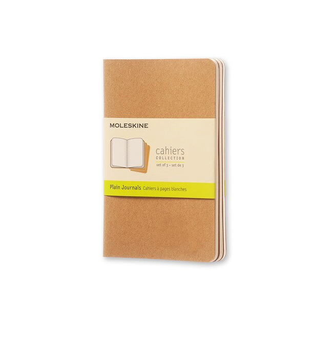 Moleskine Pocket Cahier Notebook Set of 3