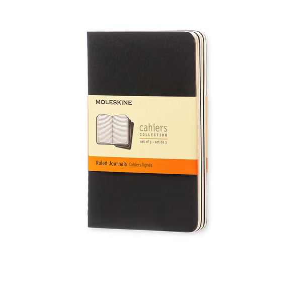 Moleskine Pocket Cahier Notebook Set of 3