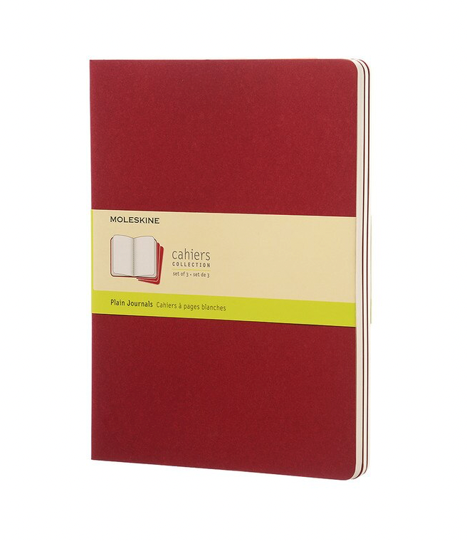 Moleskine Extra Large Cahier Notebook Set of 3