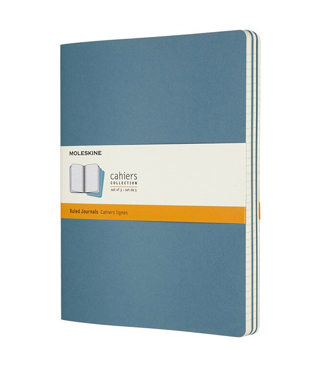 Moleskine Extra Large Cahier Notebook Set of 3