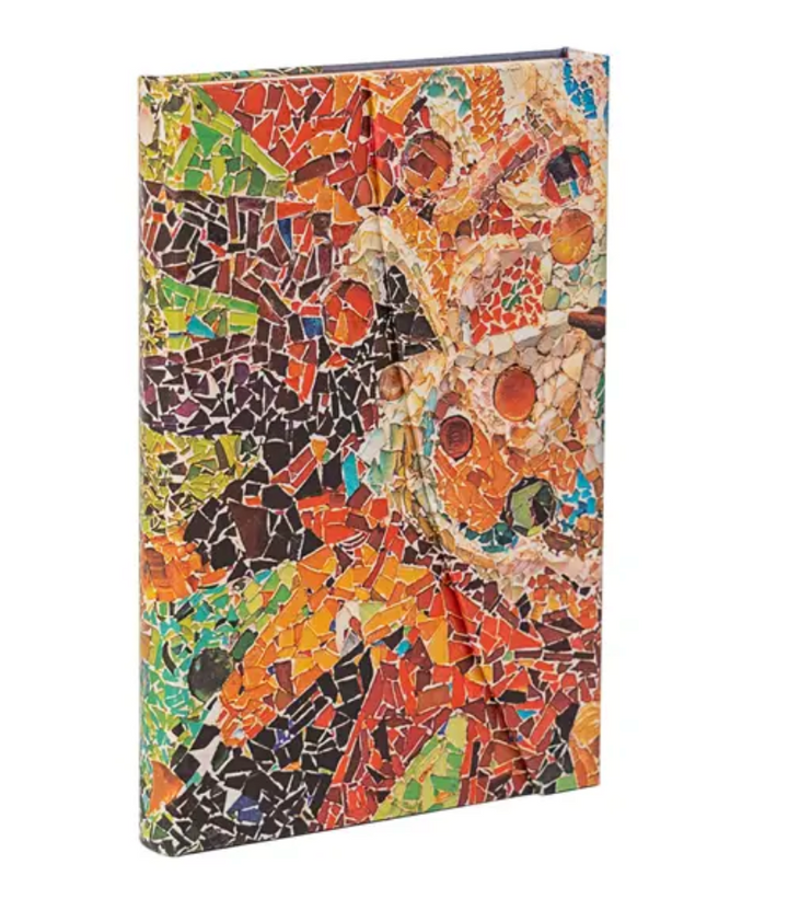 Hard Cover Journal - Gaundi's Sun, Gaudi's Mosaics