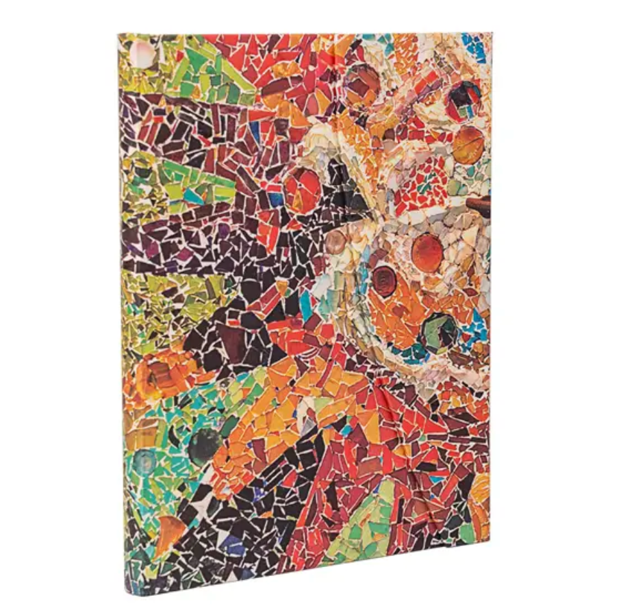 Hard Cover Journal - Gaundi's Sun, Gaudi's Mosaics