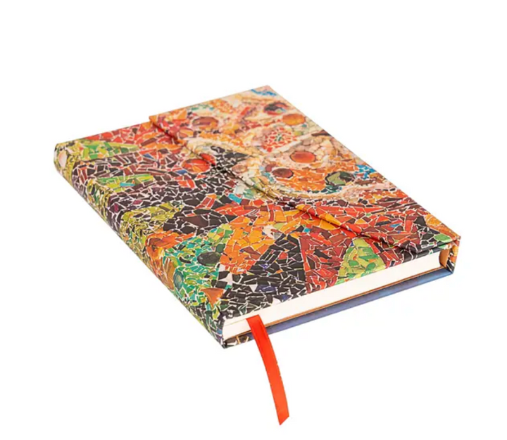 Hard Cover Journal - Gaundi's Sun, Gaudi's Mosaics