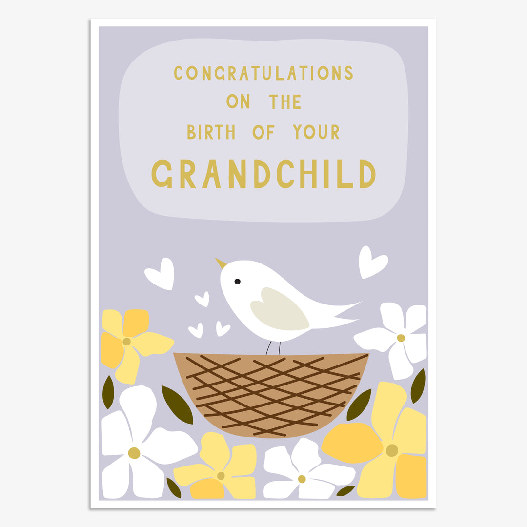 Card - Congratulations On Your Grandchild