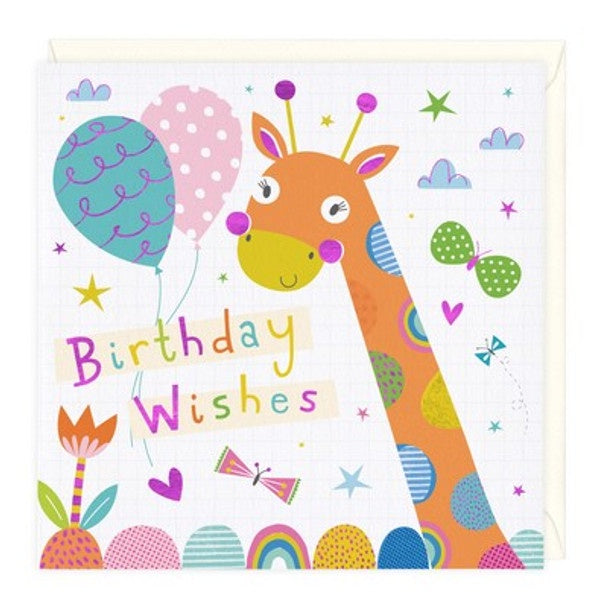 Whistlefish Card - Giraffe