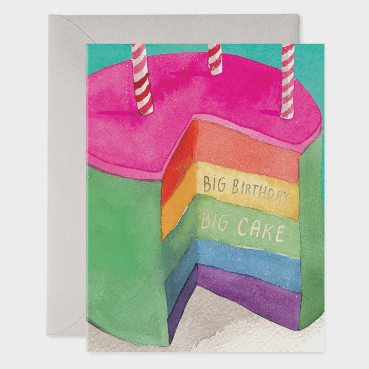 Foil Paper Card -  Big Cake