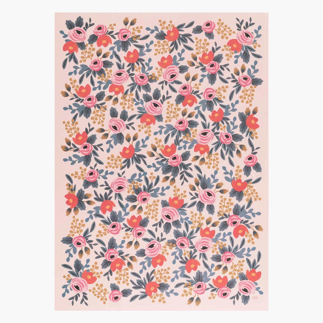 Single Wrapping Sheet - Blushing Rosa