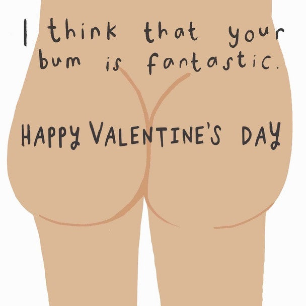 Sooshichacha Card - Valentines Bum is Fantastic