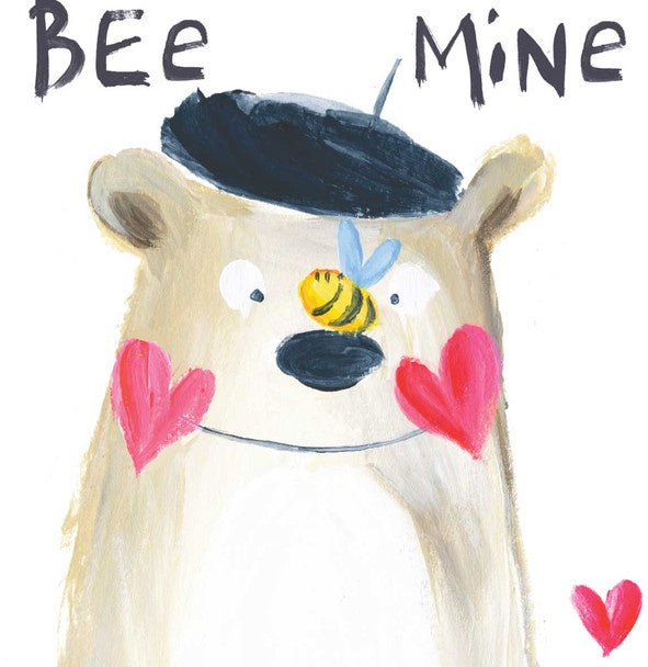 Sooshichacha Card - Valentines Bee Mine Bear