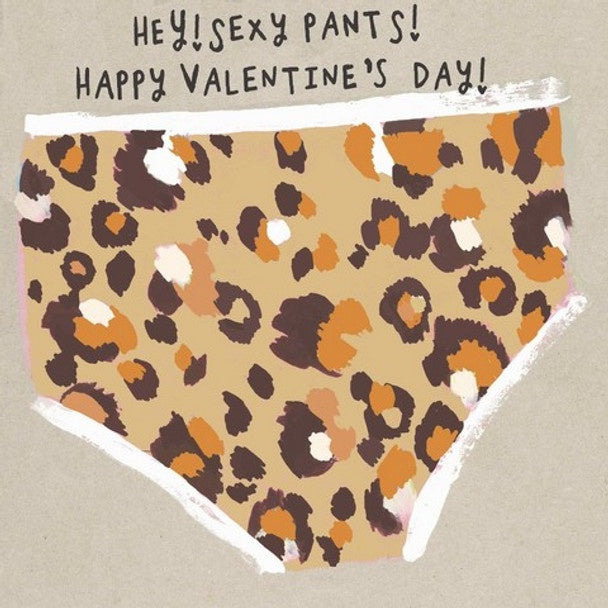 Sooshichacha Card - Valentines Sexy Pants