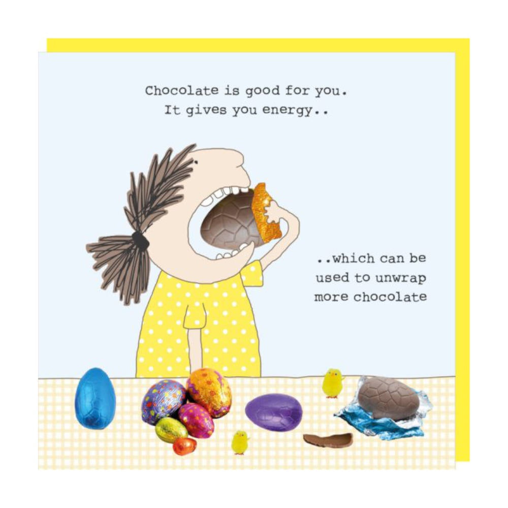 Rosie Made a Thing Easter Card - Choc Energy